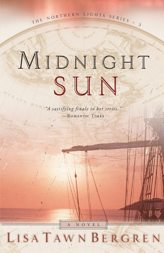 Midnight Sun (Northern Lights) book cover by Lisa Tawn Bergren