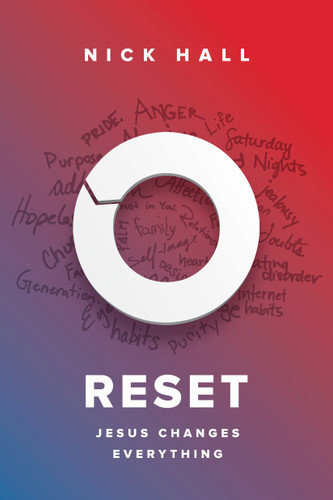 Reset: Jesus Changes Everything book cover by Nick Hall