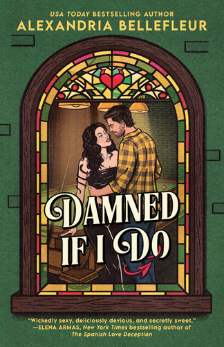 Damned If I Do book cover by Alexandria Bellefleur
