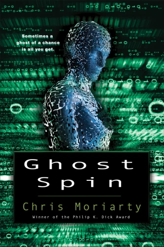 Ghost Spin (The Spin Trilogy) book cover by Chris Moriarty
