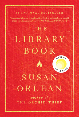 The Library Book book cover by Susan Orlean