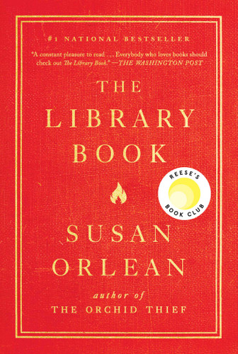 The Library Book book cover by Susan Orlean