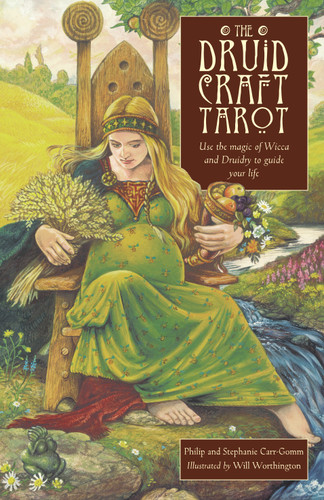 The Druidcraft Tarot book cover by Philip Carr-Gomm, Stephanie Carr-Gomm