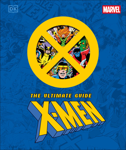 Marvel X-Men The Ultimate Guide book cover by Stephen Wiacek