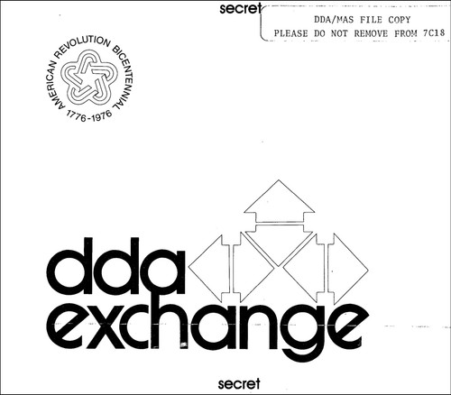 DDA Exchange: Excerpts from the CIA's Internal Newsletter book cover by 