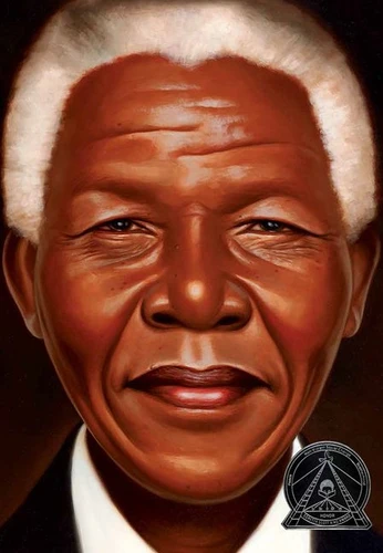 Nelson Mandela book cover by Kadir Nelson