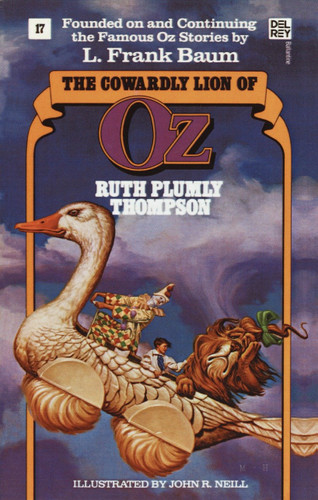 The Cowardly Lion of Oz: The Wonderful Oz Books, #17 book cover by Ruth Plumly Thompson