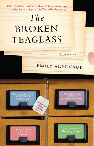 The Broken Teaglass: A Novel book cover by Emily Arsenault
