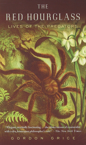 The Red Hourglass: Lives of the Predators book cover by Gordon Grice