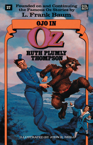 Ojo in Oz (Wonderful Oz Books, No 27) book cover by Ruth Plumly Thompson