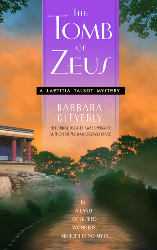 The Tomb of Zeus (Laetitia Talbot) book cover by Barbara Cleverly