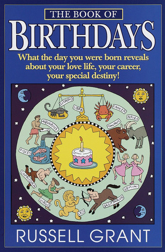 The Book of Birthdays: What the Day You Were Born Reveals About Your Love Life, Your Career, Your Special Destiny! book cover by Russell Grant
