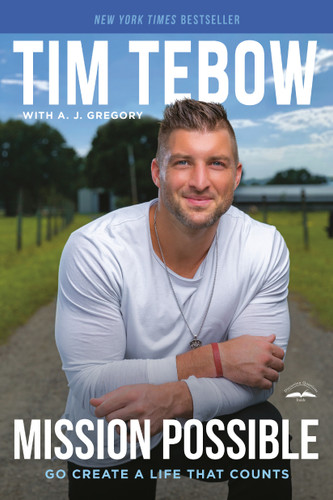 Mission Possible: Go Create a Life That Counts book cover by Tim Tebow