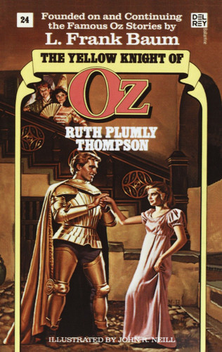 Yellow Knight of Oz (Wonderful Oz Book, No 24) book cover by Ruth Plumly Thompson
