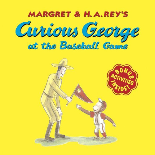 Curious George at the Baseball Game (Curious George) book cover by H. A. Rey