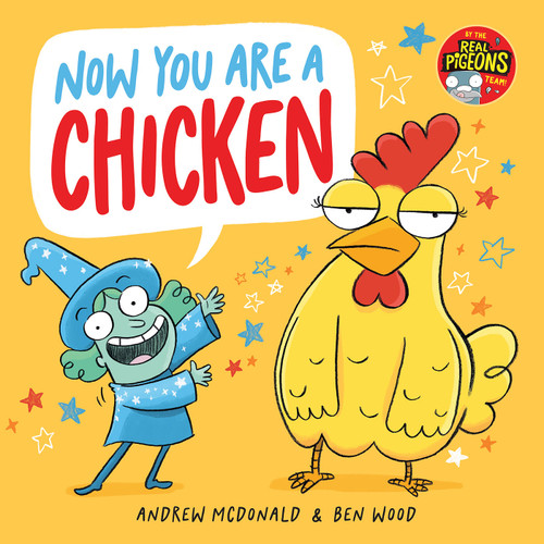 Now You Are a Chicken book cover by Andrew McDonald