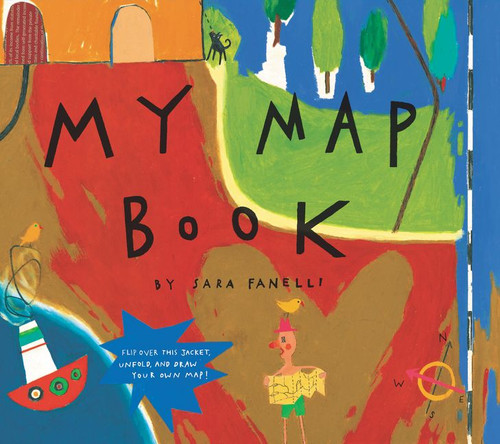 My Map Book book cover by Sara Fanelli