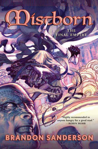 Mistborn: The Final Empire book cover by Brandon Sanderson