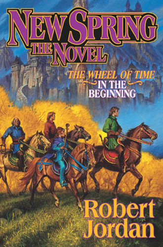 New Spring: The Novel (Wheel of Time #15) book cover by Robert Jordan
