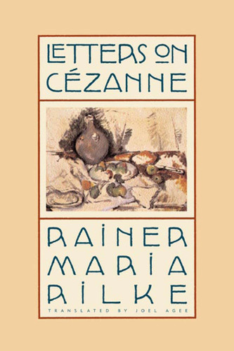 Letters on Cézanne book cover by Rainer Maria Rilke