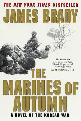 The Marines of Autumn: A Novel of the Korean War book cover by James Brady