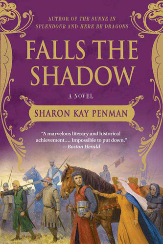 Falls the Shadow: A Novel (Welsh Princes Trilogy #2) book cover by Sharon Kay Penman