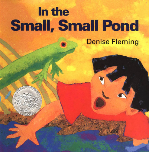 In the Small, Small Pond book cover by Denise Fleming