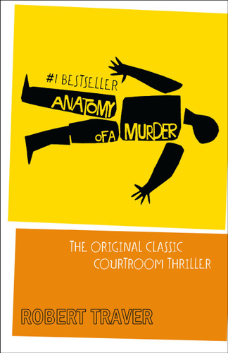 Anatomy of a Murder book cover by Robert Traver