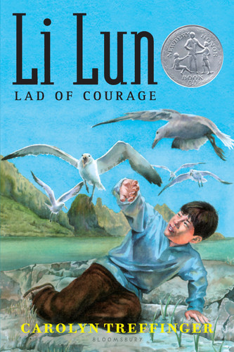Li Lun, Lad of Courage book cover by Carolyn Treffinger