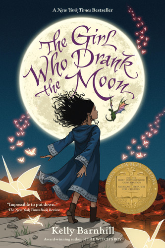 The Girl Who Drank the Moon (Winner of the 2017 Newbery Medal) book cover by Kelly Barnhill