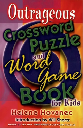 The Outrageous Crossword Puzzle and Word Game Book for Kids book cover by Helene Hovanec