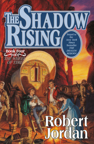 The Shadow Rising: Book Four of 'The Wheel of Time' (Wheel of Time #4) book cover by Robert Jordan