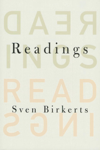 Readings book cover by Sven Birkerts