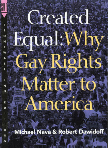 Created Equal: Why Gay Rights Matter to America book cover by Michael Nava, Robert Dawidoff