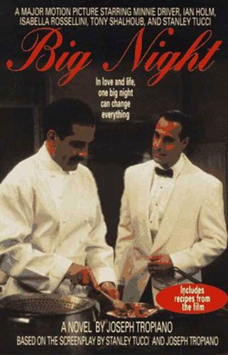 Big Night: A Novel with Recipes book cover by Joseph Tropiano