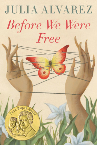 Before We Were Free book cover by Julia Alvarez