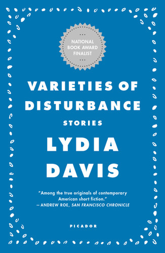 Varieties of Disturbance: Stories book cover by Lydia Davis