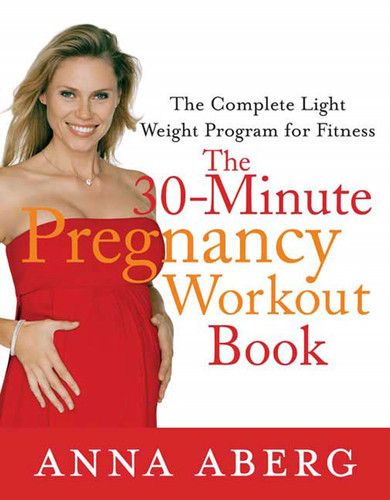 The 30-Minute Pregnancy Workout Book: The Complete Light Weight Program for Fitness book cover by Anna Aberg