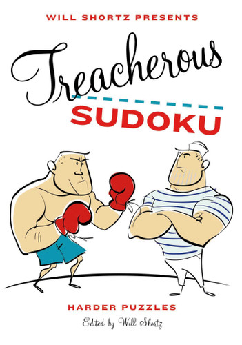 Will Shortz Presents Treacherous Sudoku: Harder Puzzles book cover by 