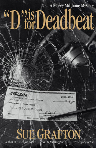 "D" is for Deadbeat: A Kinsey Millhone Mystery (Kinsey Millhone Alphabet Mysteries #4) book cover by Sue Grafton