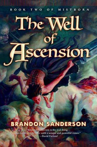 The Well of Ascension: Book Two of Mistborn book cover by Brandon Sanderson