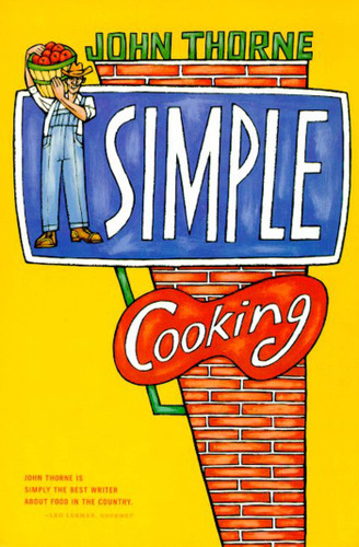 Simple Cooking book cover by John Thorne