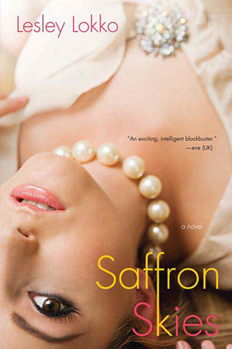 Saffron Skies: A Novel book cover by Lesley Lokko