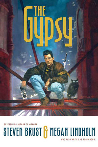 The Gypsy book cover by Steven Brust, Megan Lindholm