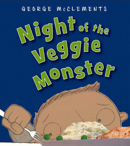 Night of the Veggie Monster book cover by George McClements