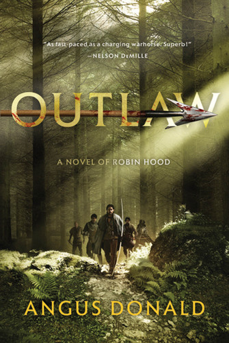 Outlaw: A Novel of Robin Hood book cover by Angus Donald
