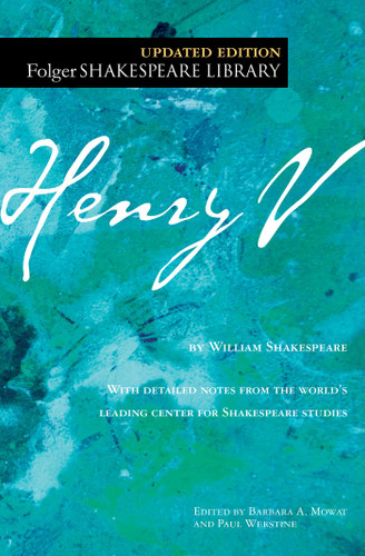Henry V (Folger Shakespeare Library) book cover by William Shakespeare