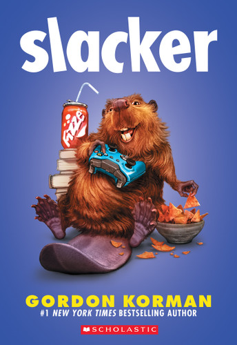 Slacker book cover by Gordon Korman