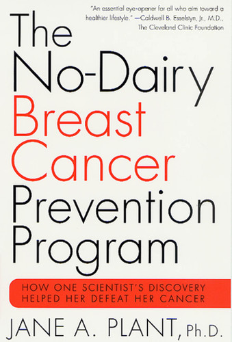 The No-Dairy Breast Cancer Prevention Program: How One Scientist's Discovery Helped Her Defeat Her Cancer book cover by Prof. Jane A. Plant, PhD