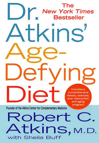 Dr. Atkins' Age-Defying Diet book cover by Dr. Robert C. Atkins, M.D.